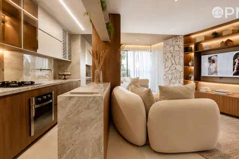 Apartamentos 75m² a 107m² 2 à 4 dorms em Alphaville (USE SEU FGTS) - Planta & Ambientes - foto 5