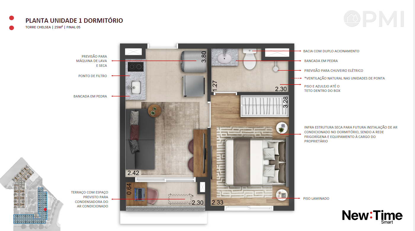 Studios 25m² na NEW TIME na Vila Mariana - foto 4