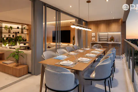 Apartamento 167m² 3 suítes Alpha Vert Tamboré - Planta & Ambientes - foto 5