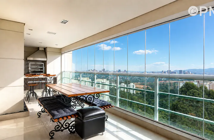 Apartamento 202m² 3 Suítes no Ereditá Tamboré com vista da Reserva