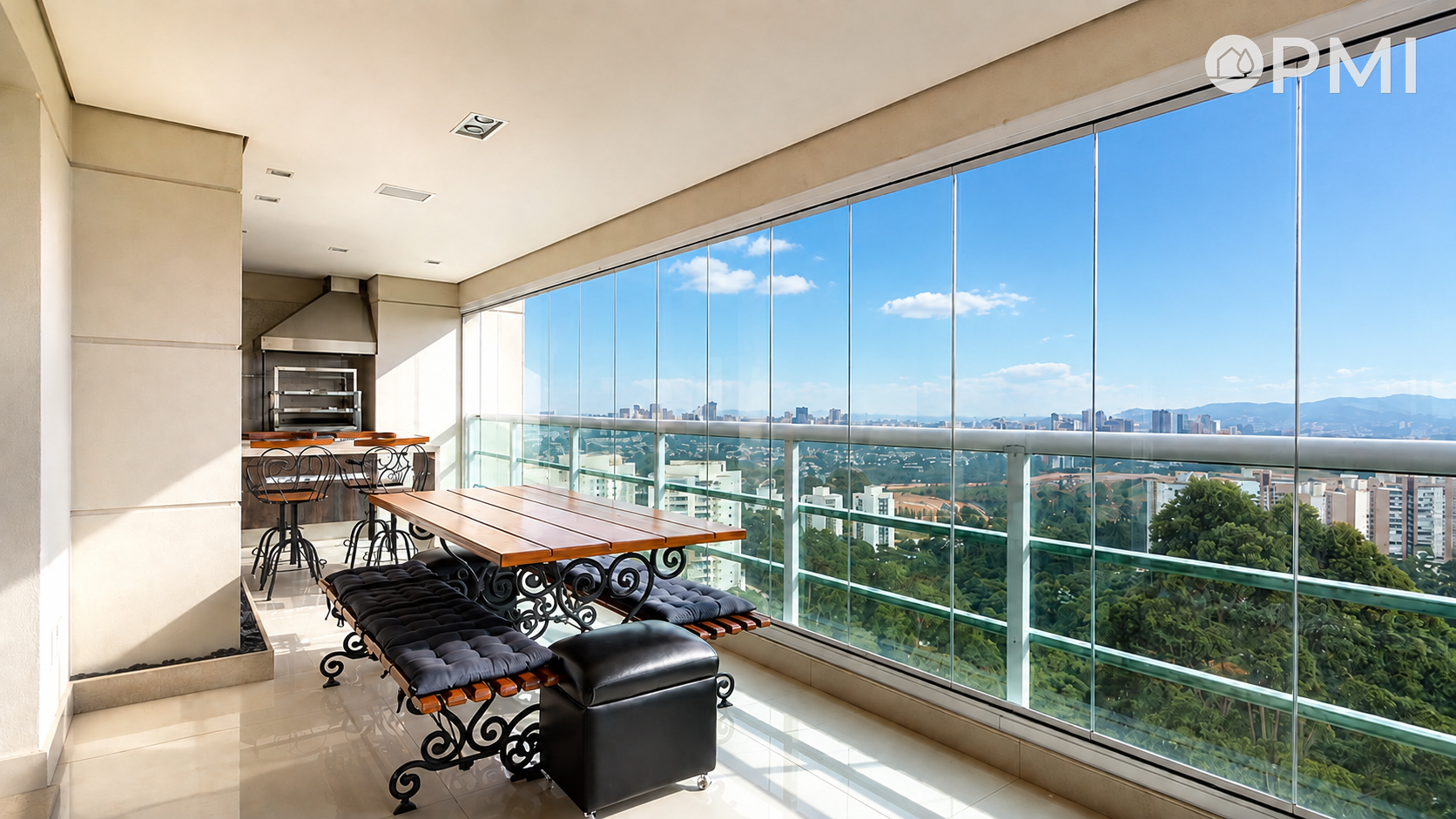 Apartamento 202m² 3 Suítes no Ereditá Tamboré com vista da Reserva
