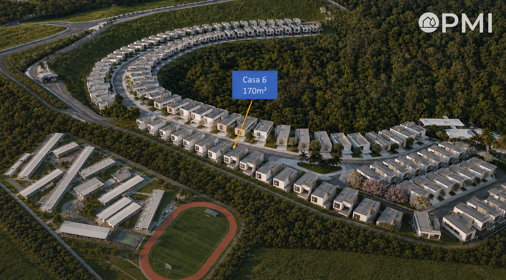Casa de 170m² no Residencial Vista Alta Tamboré com 3 suítes - foto 2