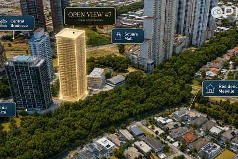 Open View 47 by Dubai: Apartamentos de 120m² 3 suítes no 18 do Forte em Alphaville - foto 3
