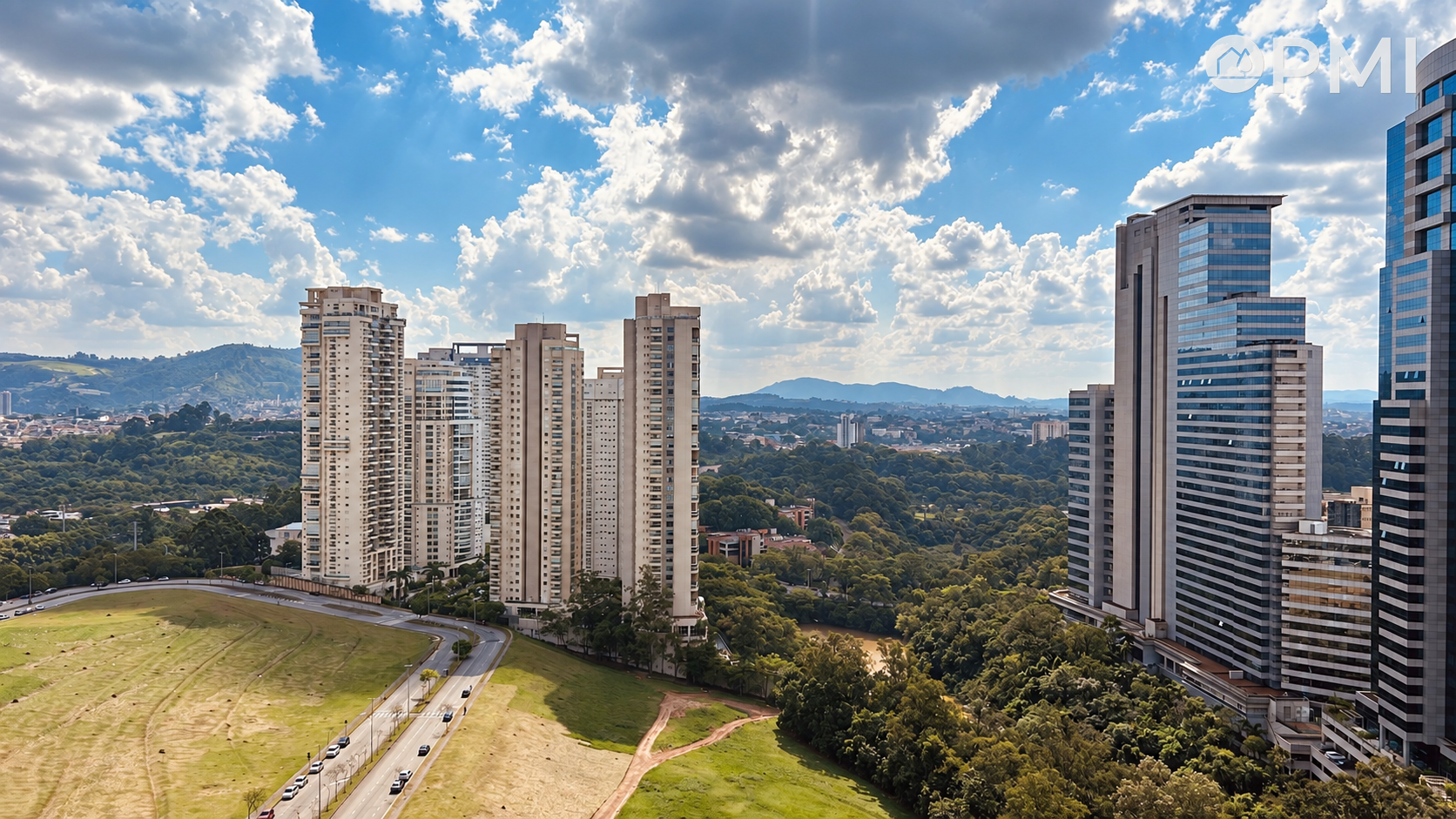 Apartamento 112m² Gran Alphaville 2 Suítes com living ampliado 3 Vagas + Depósito no andar - foto 2