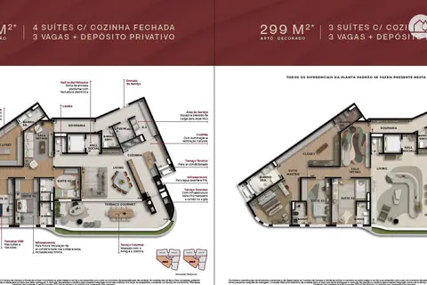Acervo Residences by Dubai: Apartamentos de 188m² a 299m² em Alphaville - Planta & Ambientes - foto 6
